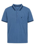 Polo Geometric Navy Forestal