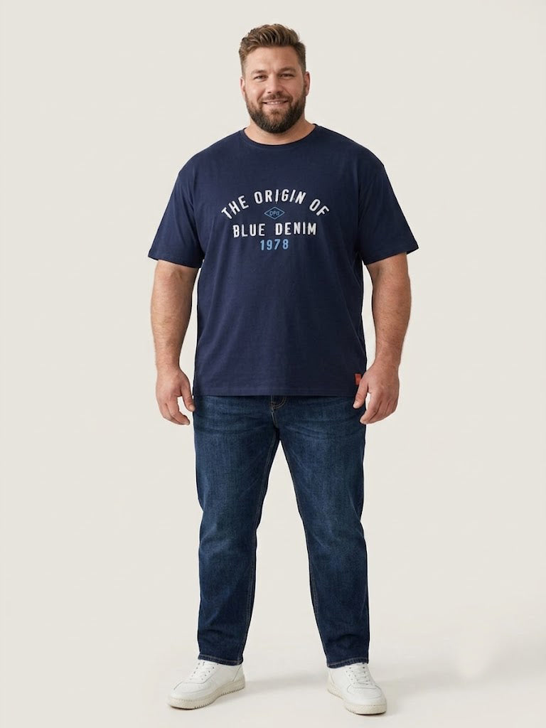 Camiseta Replika "Origin of Blue Denim"
