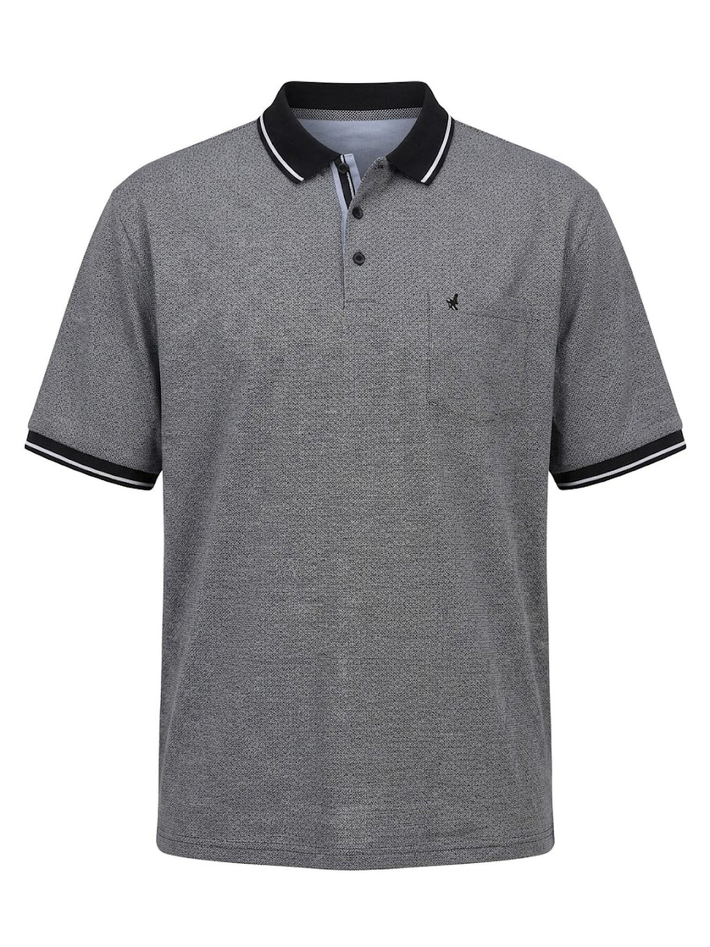 Polo Black Neck Forestal