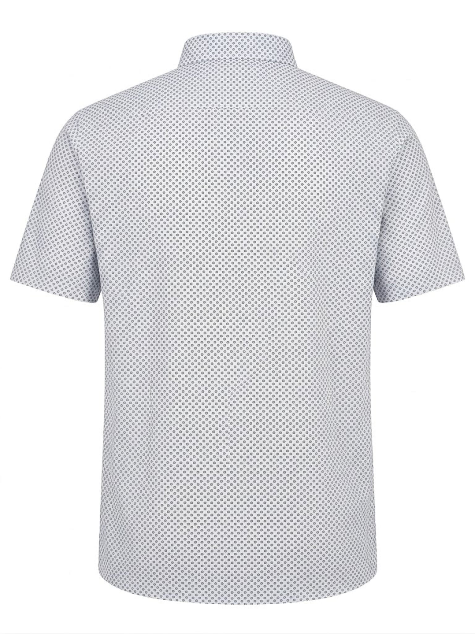 Camisa Haupt White Geo-Dot Shirt