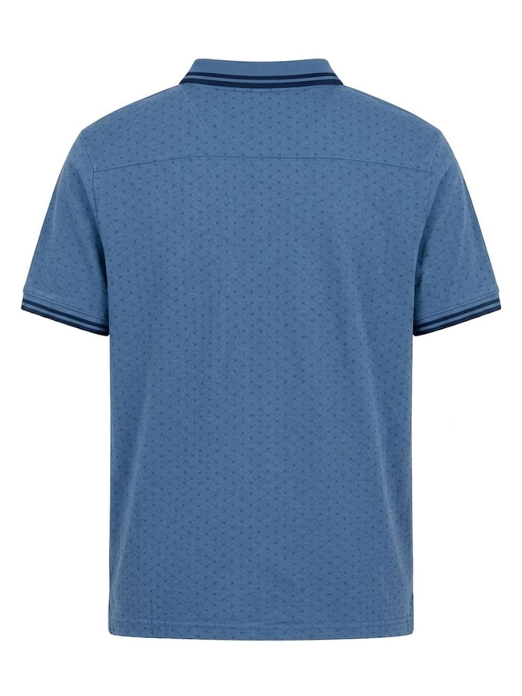 Polo Geometric Navy Forestal