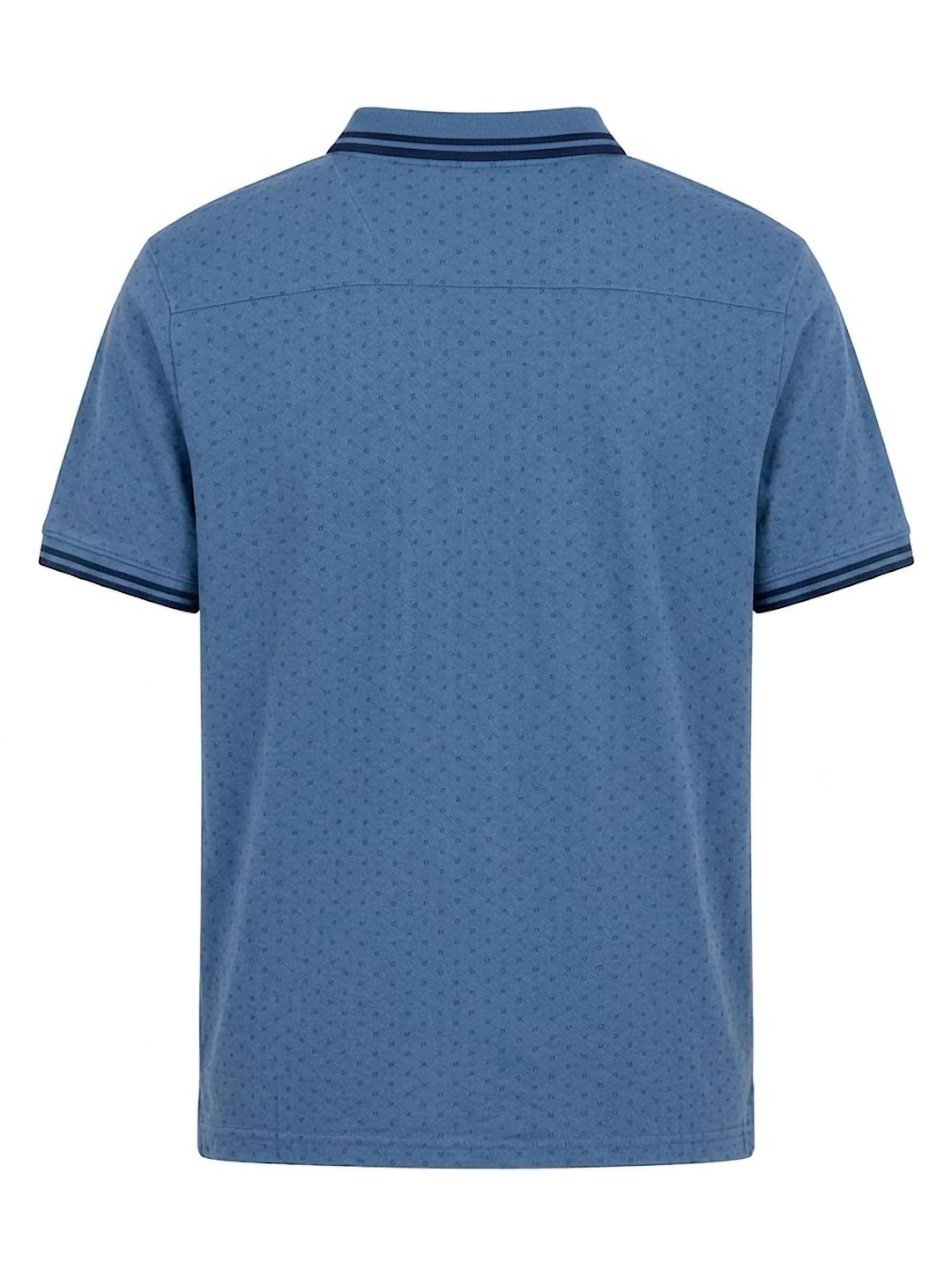 Polo Geometric Navy Forestal
