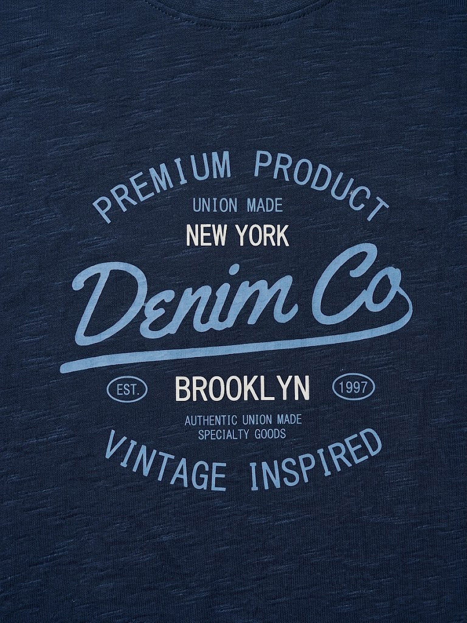 Camiseta Forestal "Premium Denim Co."