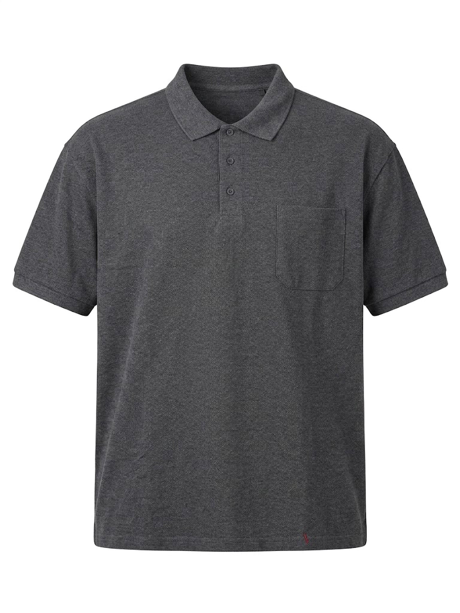 Polo Adamo de Algodón Orgánico con Bolsillo | Ajuste Premium