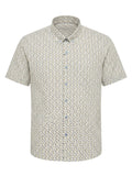 Camisa Cream Micro-Floral Levoratto