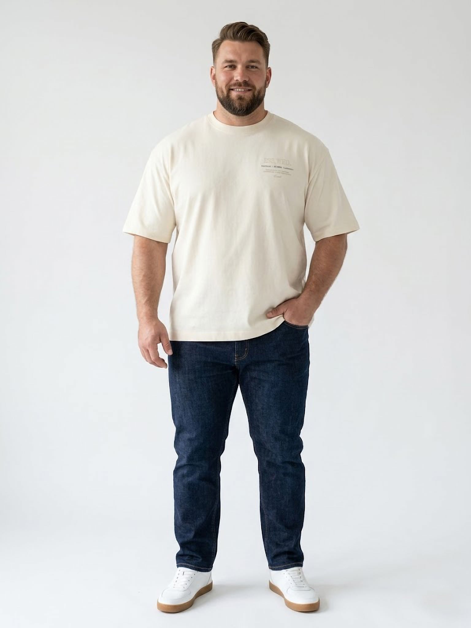 Camiseta Jack & Jones ESS. WRD. Studio Collection