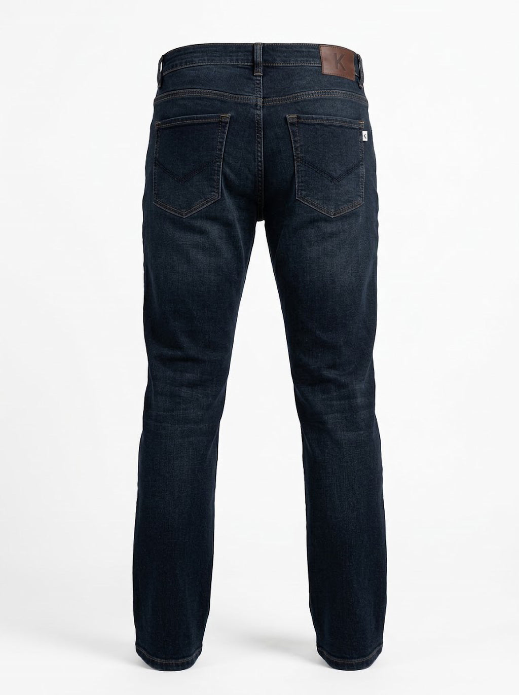 Vaqueros Hombre Tallas Grandes Azul Oscuro Corte Recto Koyote