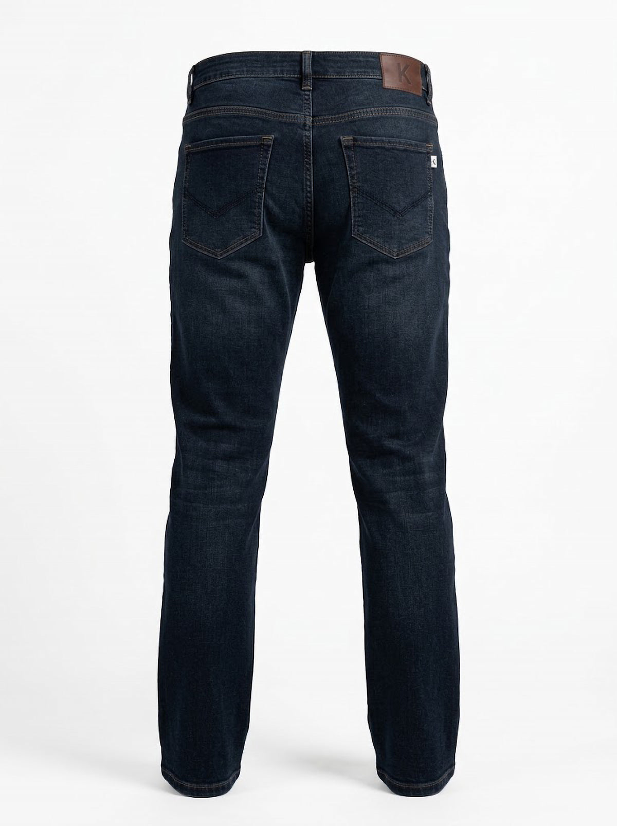 Vaqueros Hombre Tallas Grandes Azul Oscuro Corte Recto Koyote