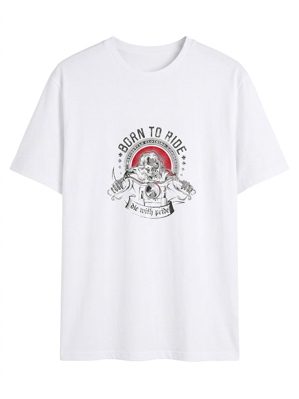 Camiseta Easy "Born To Ride"