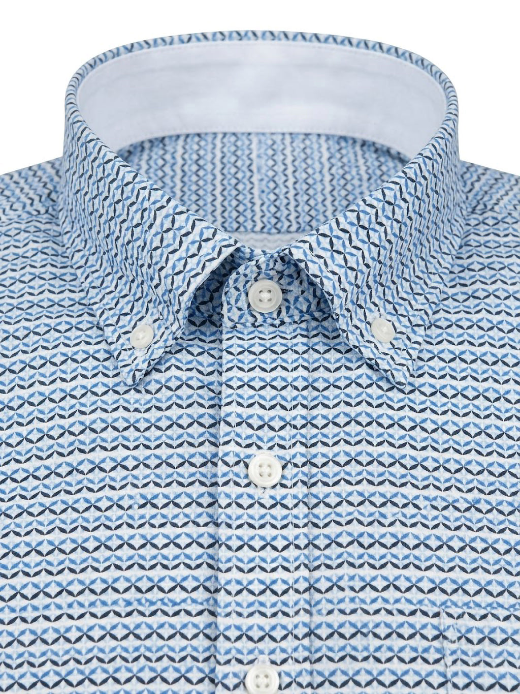 Camisa Geometric Blue ElTrau