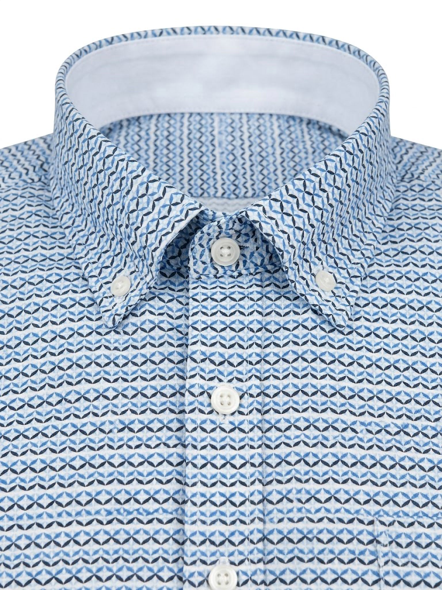 Camisa Geometric Blue ElTrau