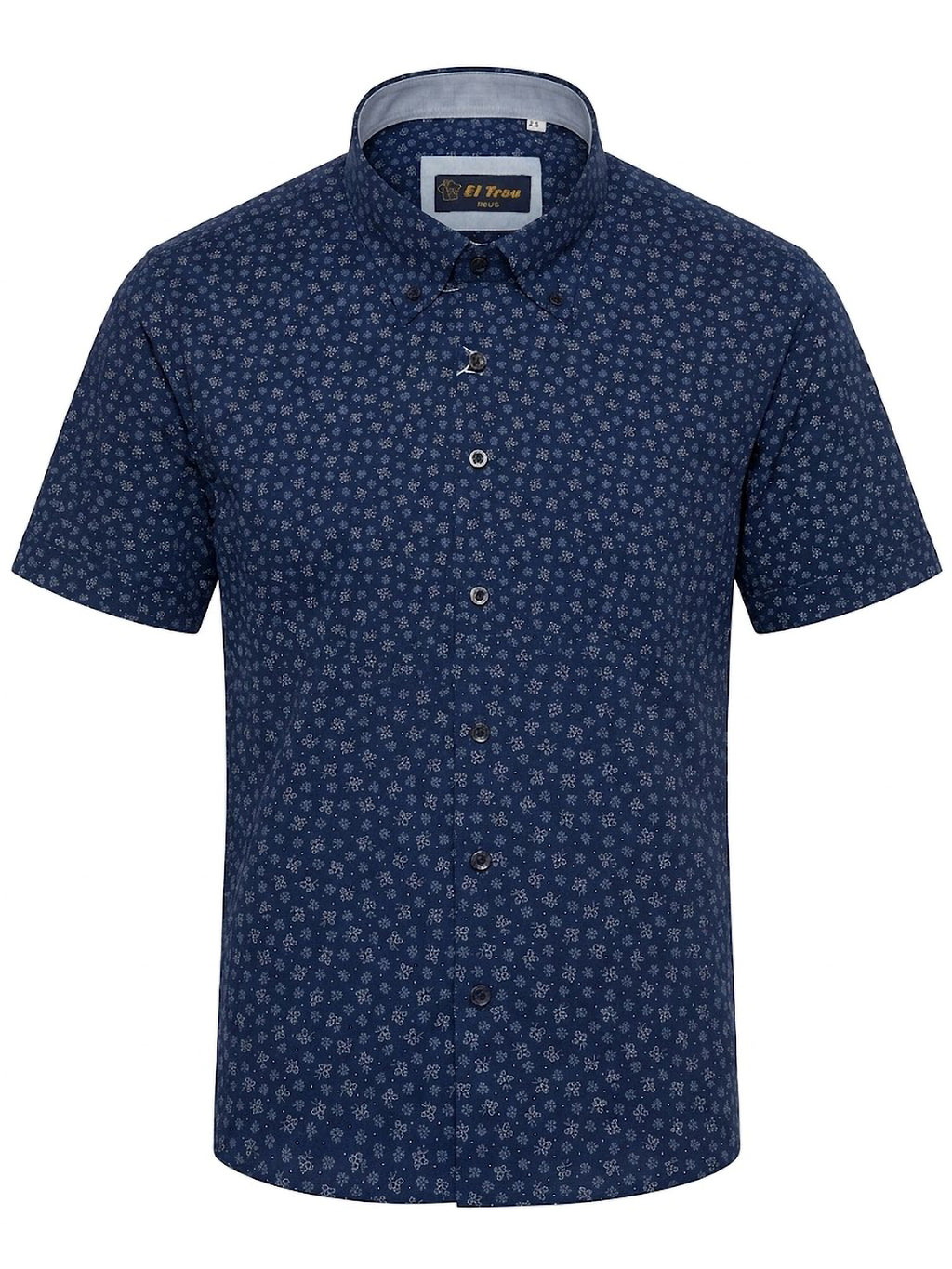 Camisa El Trau Blue Floral
