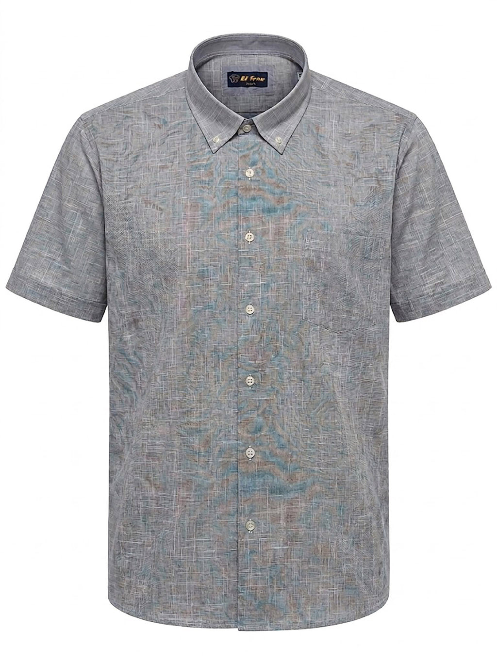 Camisa Grey Abstract El Trau