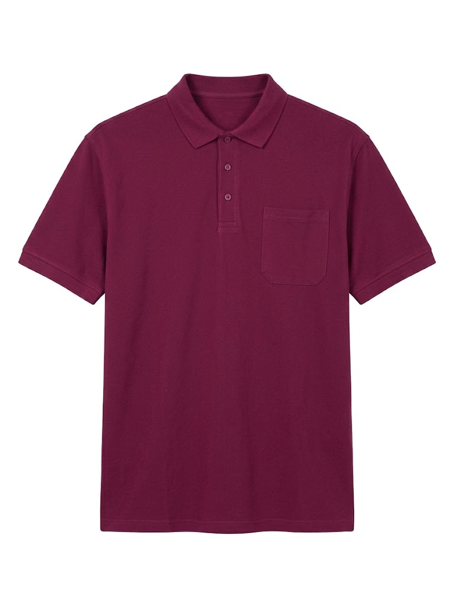 Polo Adamo de Algodón Orgánico con Bolsillo | Ajuste Premium
