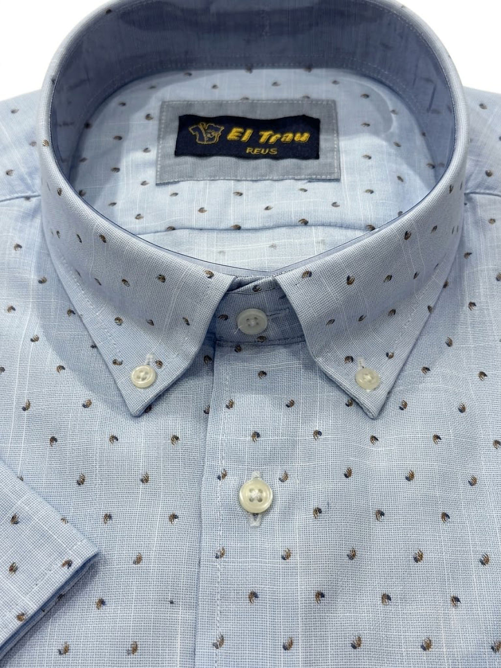 Camisa Light Blue Teardrop ElTrau
