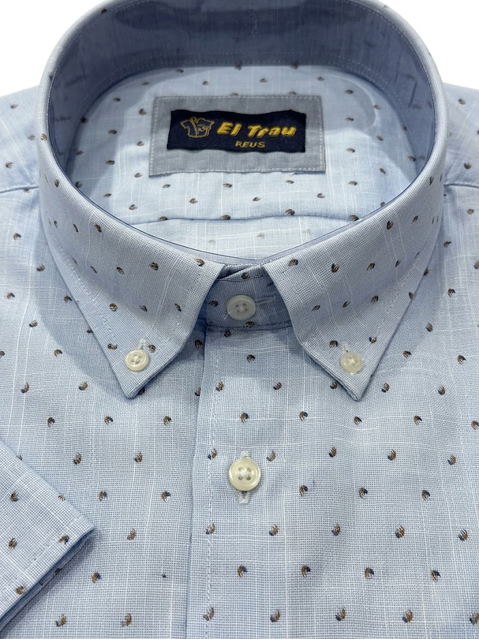 Camisa Light Blue Teardrop ElTrau
