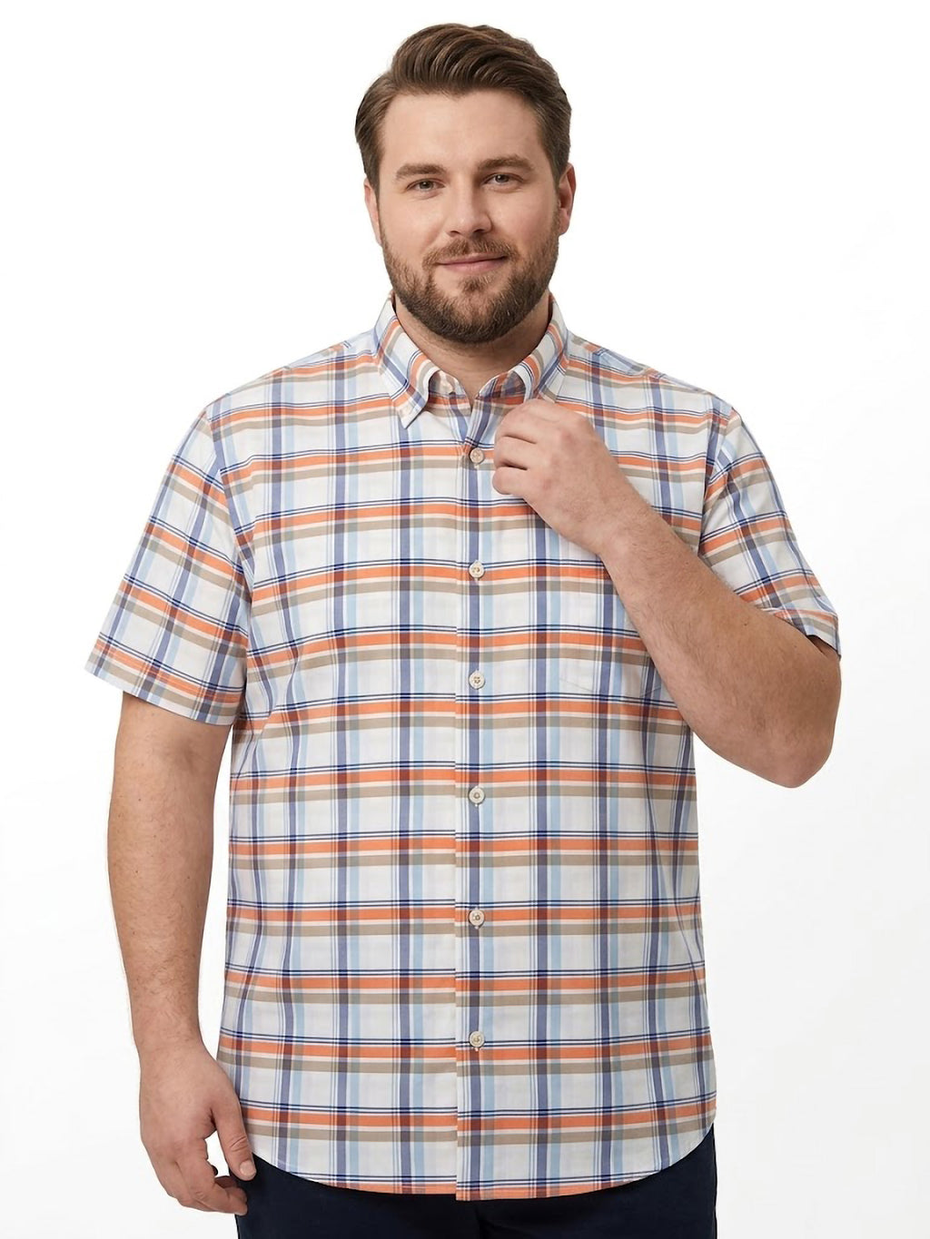 Camisa El Trau Plaid Multicolor