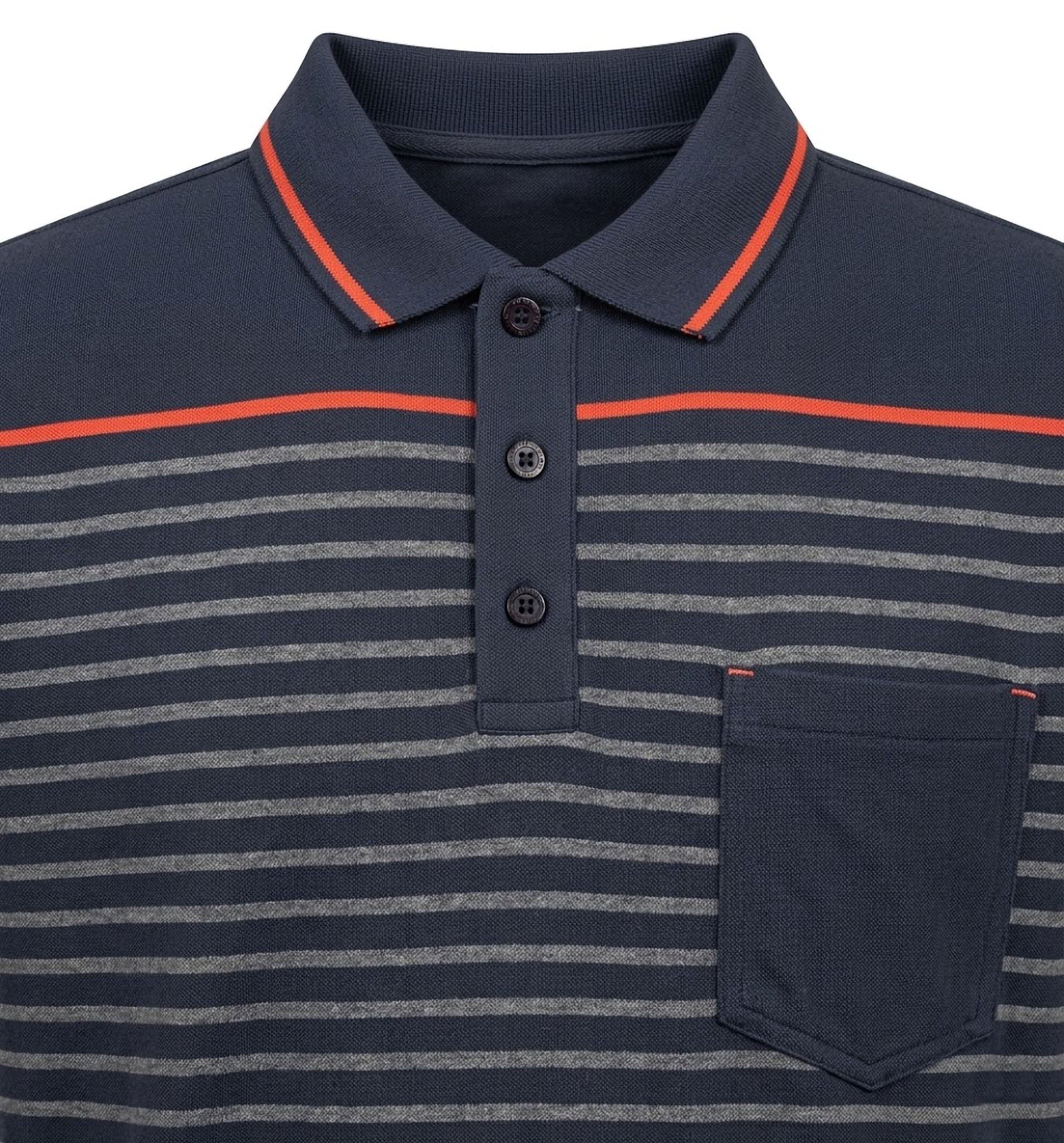 Polo Modern Stripes Forestal