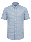 Camisa Blue Subtle Dot ElTrau