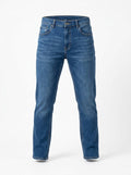 Pantalón Vaquero Hombre Tallas Grandes Azul Medio Koyote