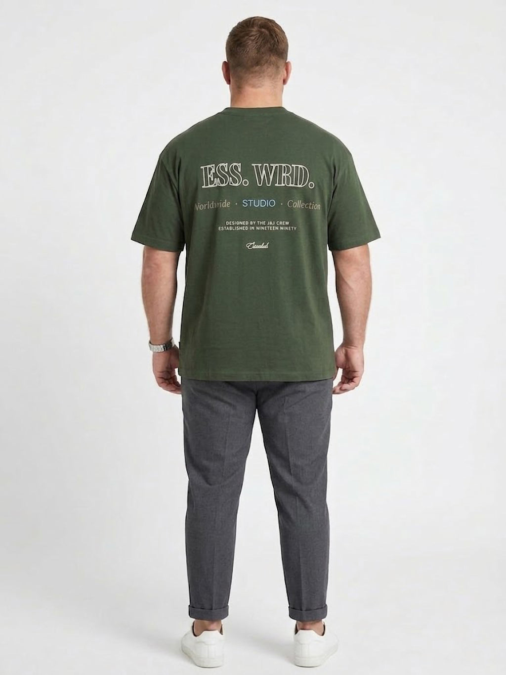 Camiseta Jack & Jones ESS. WRD. Studio Collection
