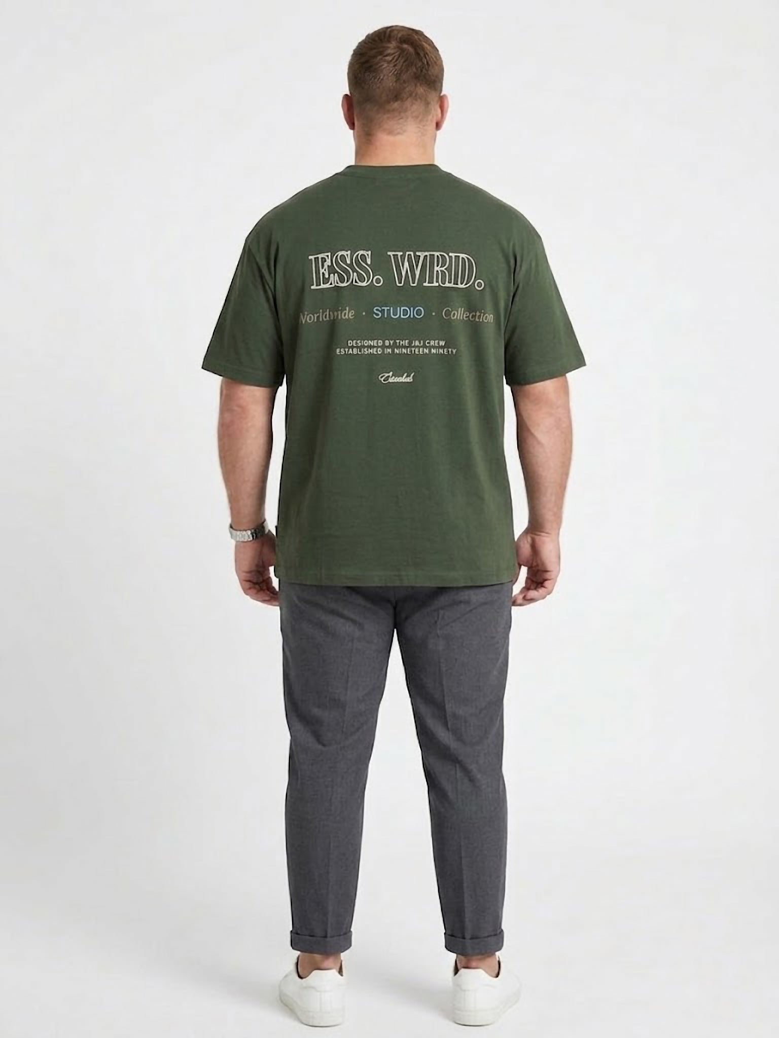Camiseta Jack & Jones ESS. WRD. Studio Collection