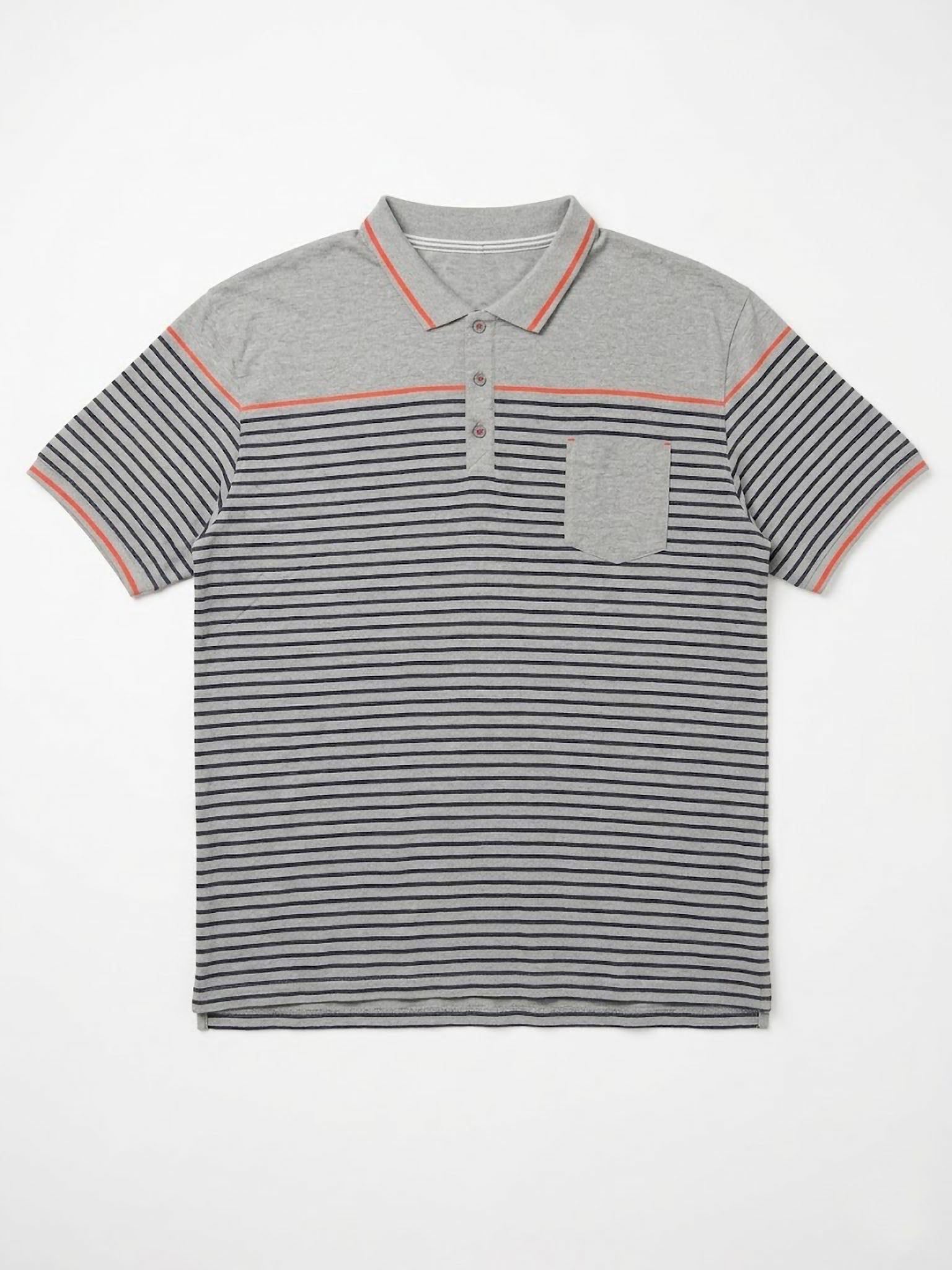 Polo Modern Stripes Forestal