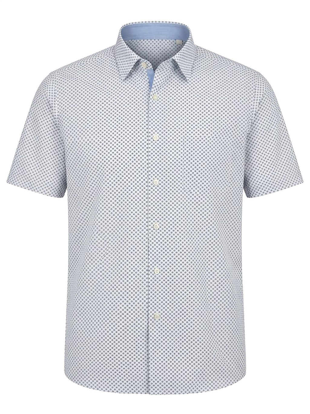 Camisa Haupt White Geo-Dot Shirt