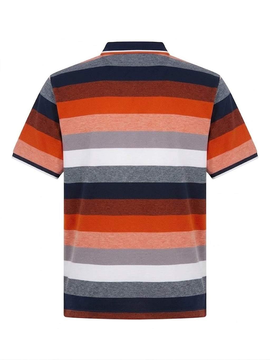 Polo Orange Teal Forestal