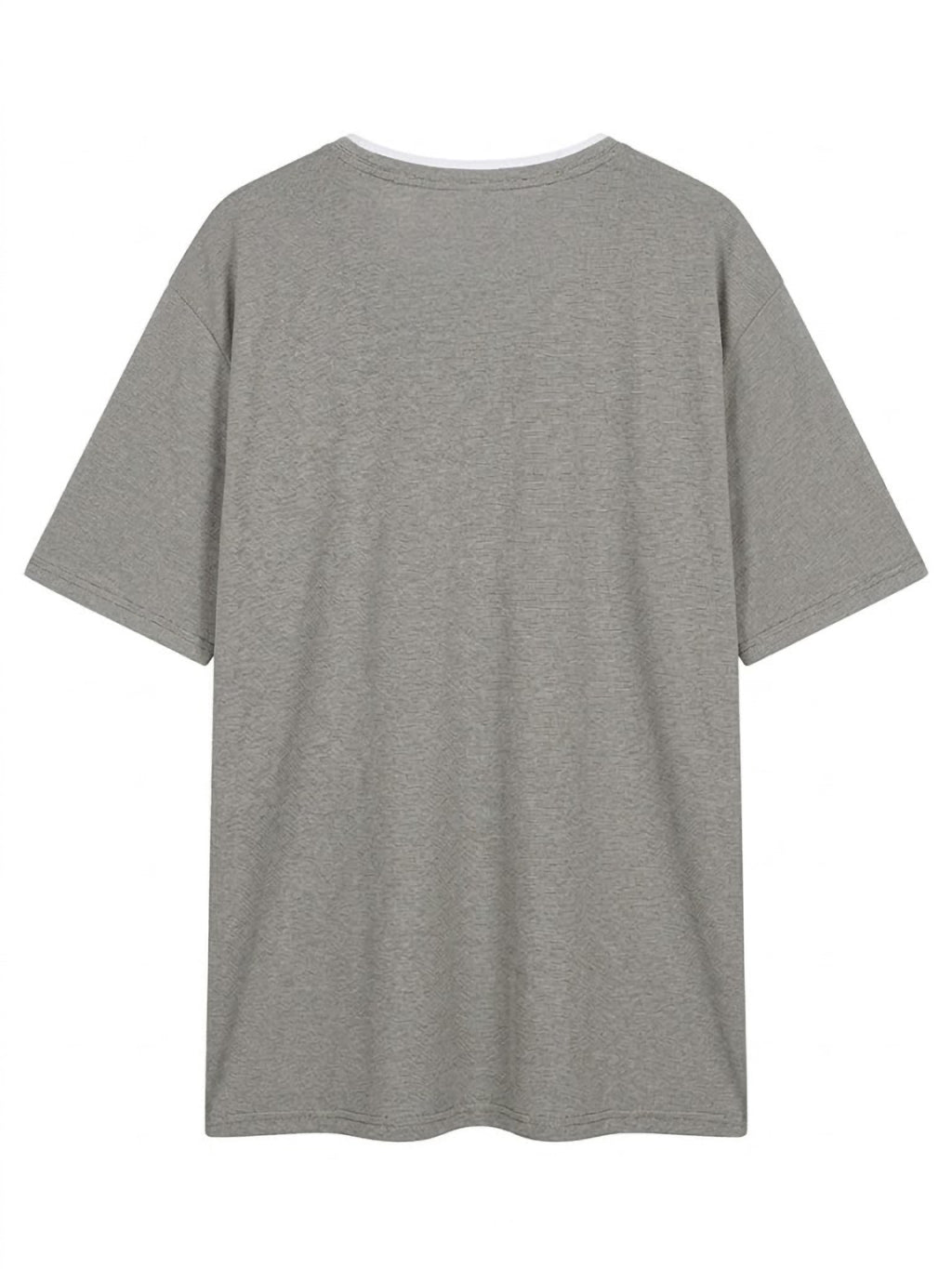 Camiseta Forestal "Henley Premium" – Estilo Cuello Panadero