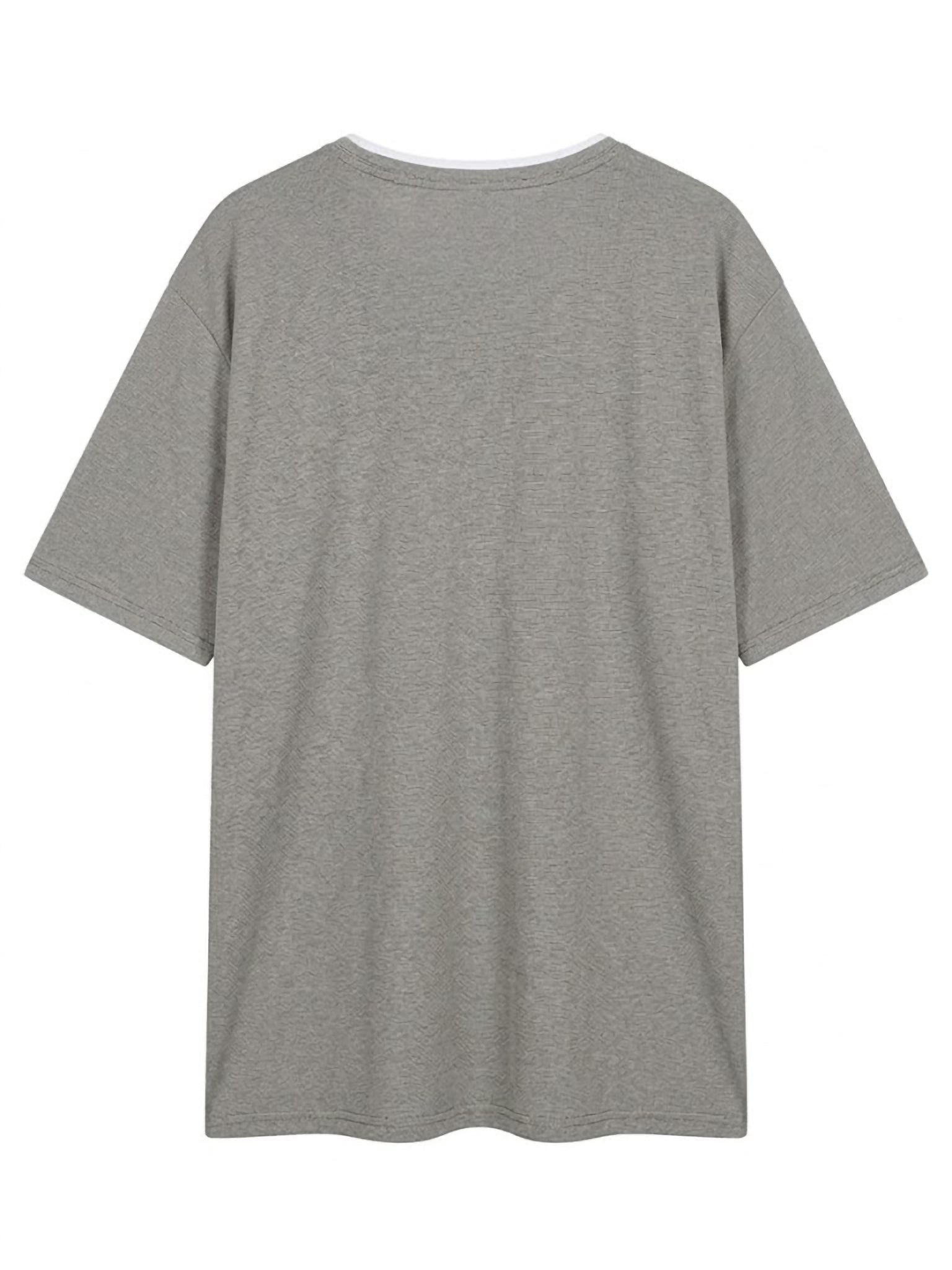 Camiseta Forestal "Henley Premium" – Estilo Cuello Panadero