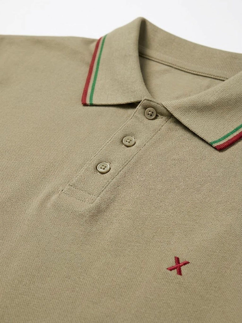 Polo Ribete Tricolor Maxfort