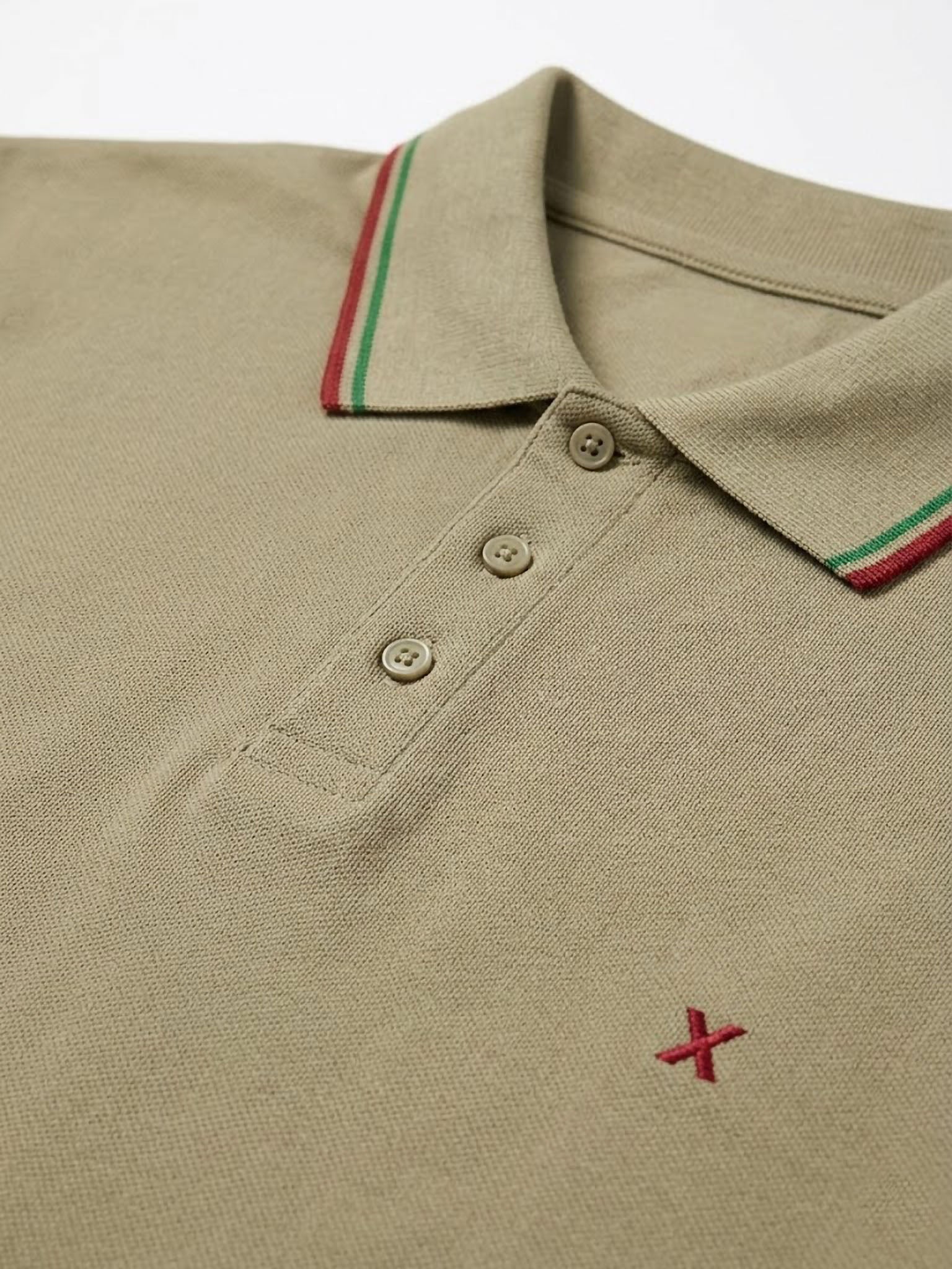 Polo Ribete Tricolor Maxfort