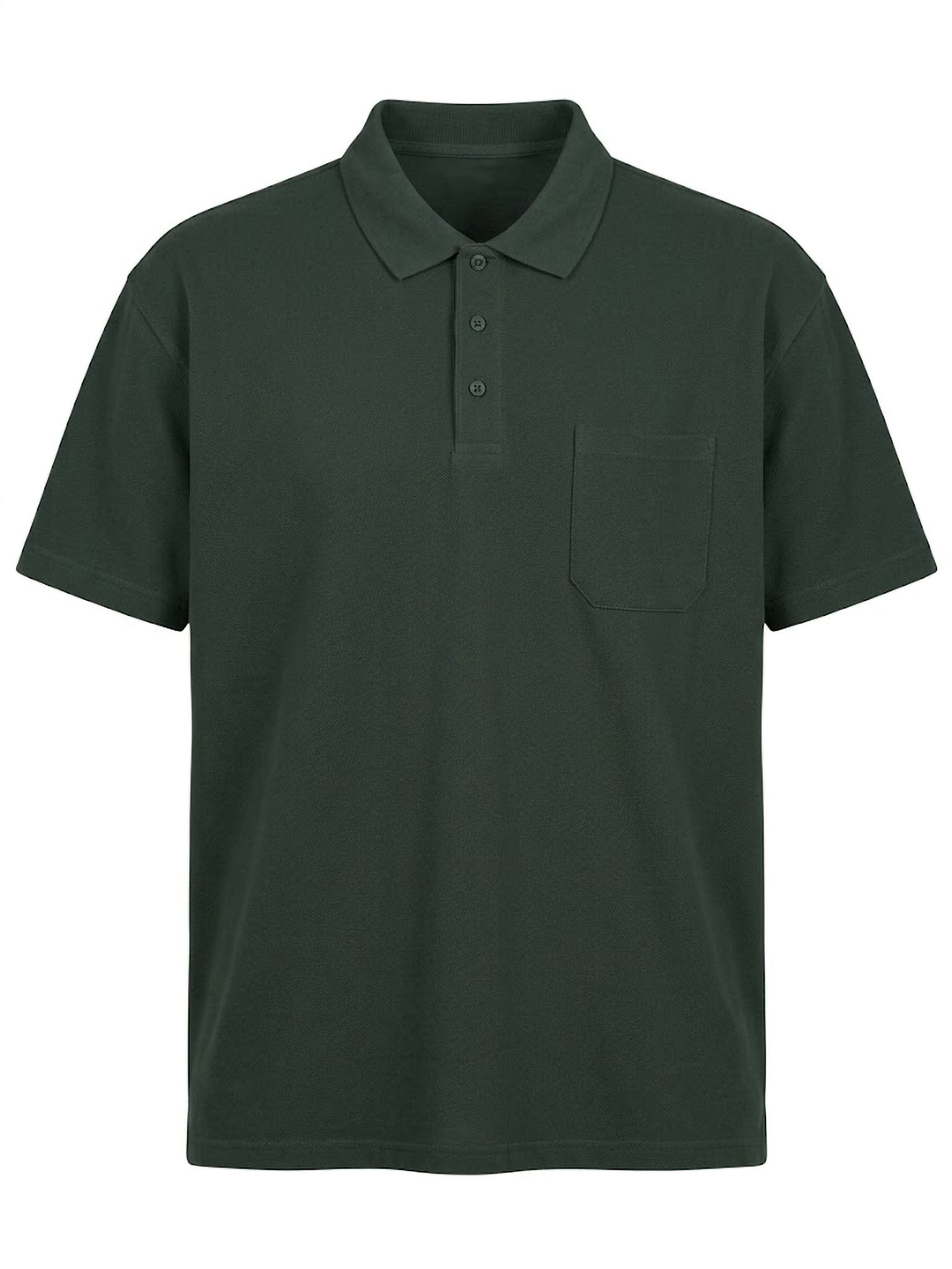 Polo Adamo de Algodón Orgánico con Bolsillo | Ajuste Premium