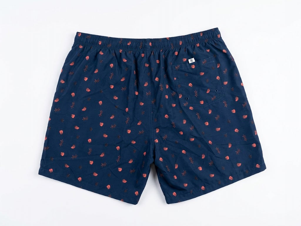 Bañador Estampado de Conchas Forestal