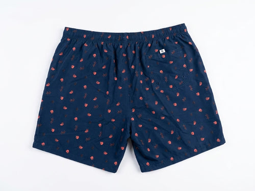 Bañador Estampado de Conchas Forestal