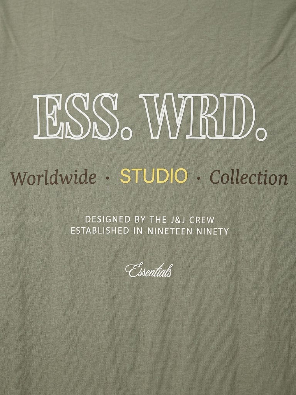 Camiseta Jack & Jones ESS. WRD. Studio Collection