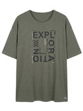 Camiseta Forestal "Exploration Beyond Limits"