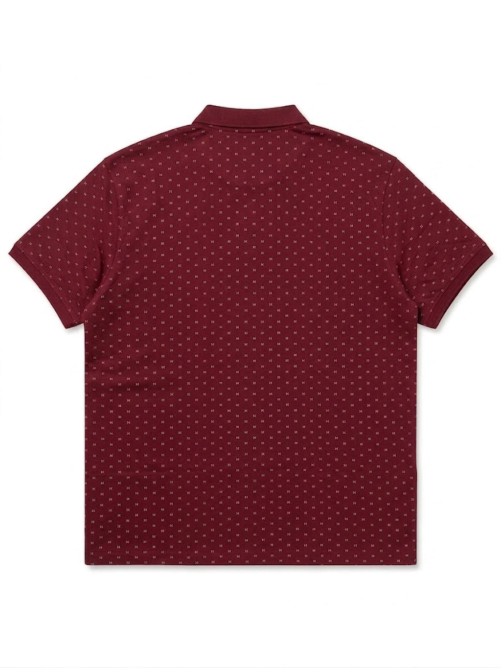 Polo Red Pattern Forestal