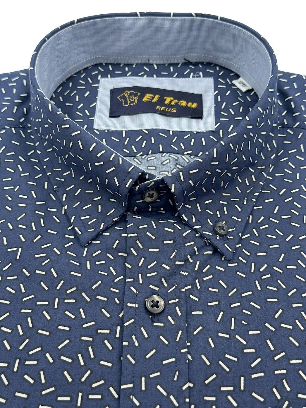 Camisa Navy Dash Print ElTrau