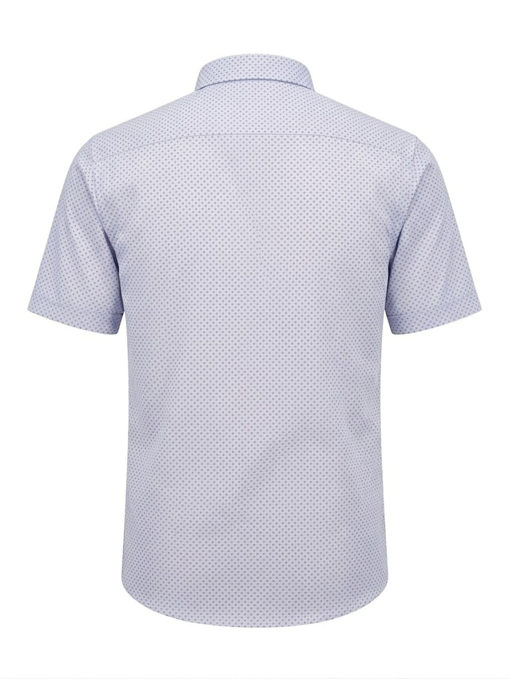 Camisa El Trau Blue Mini-Pattern