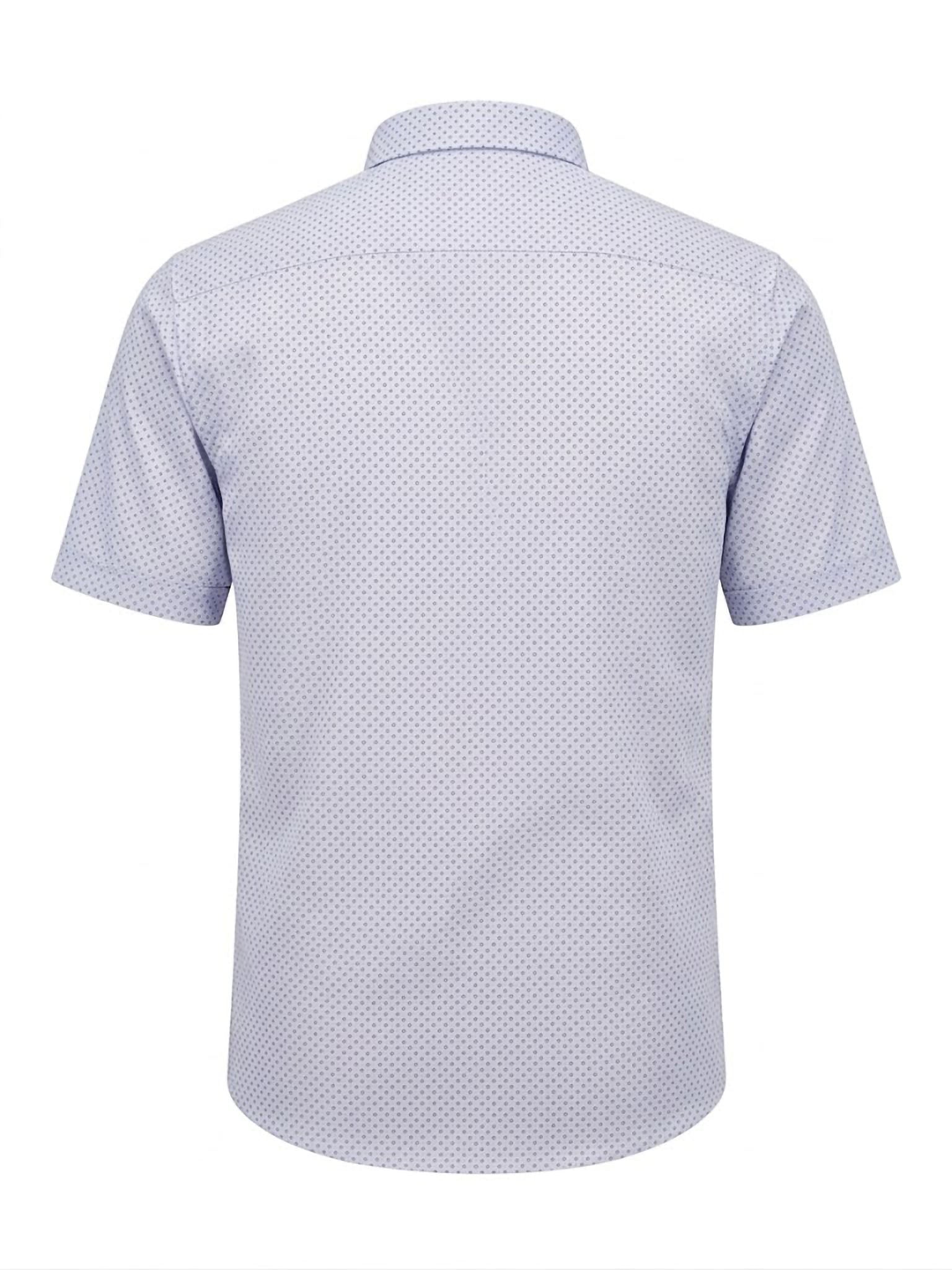 Camisa El Trau Blue Mini-Pattern