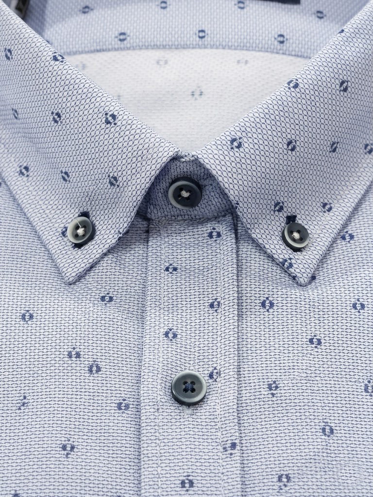 Camisa Levoratto Blue Mini-Print