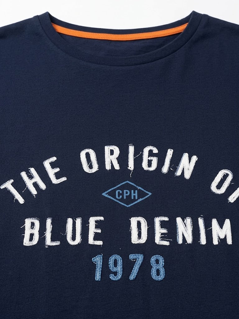 Camiseta Replika "Origin of Blue Denim"