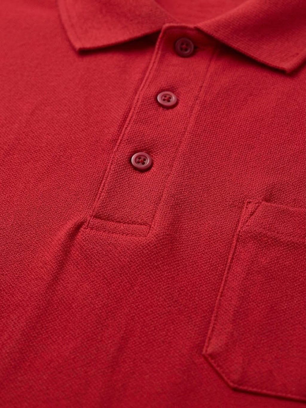 Polo Adamo de Algodón Orgánico con Bolsillo | Ajuste Premium