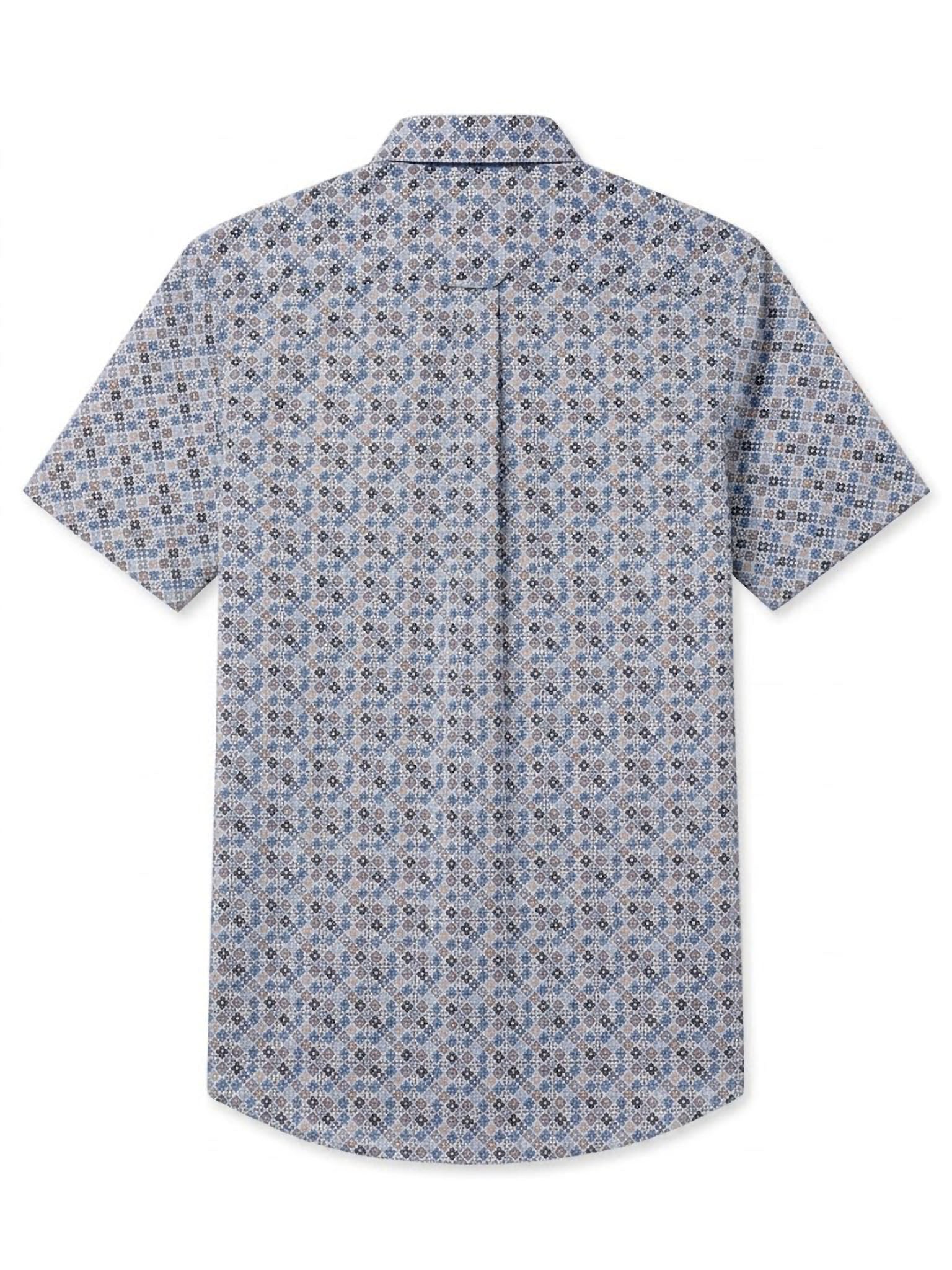 Camisa Levoratto Tile Print