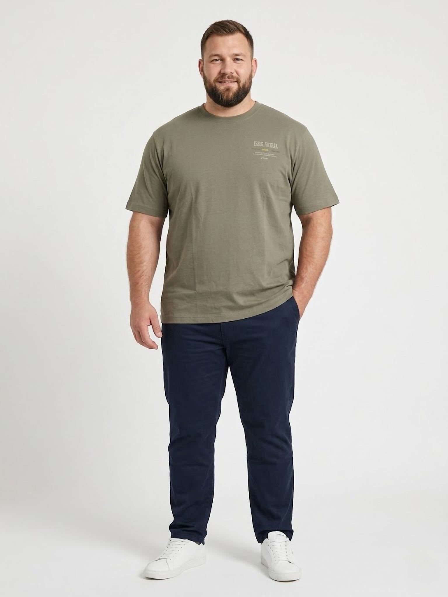 Camiseta Jack & Jones ESS. WRD. Studio Collection