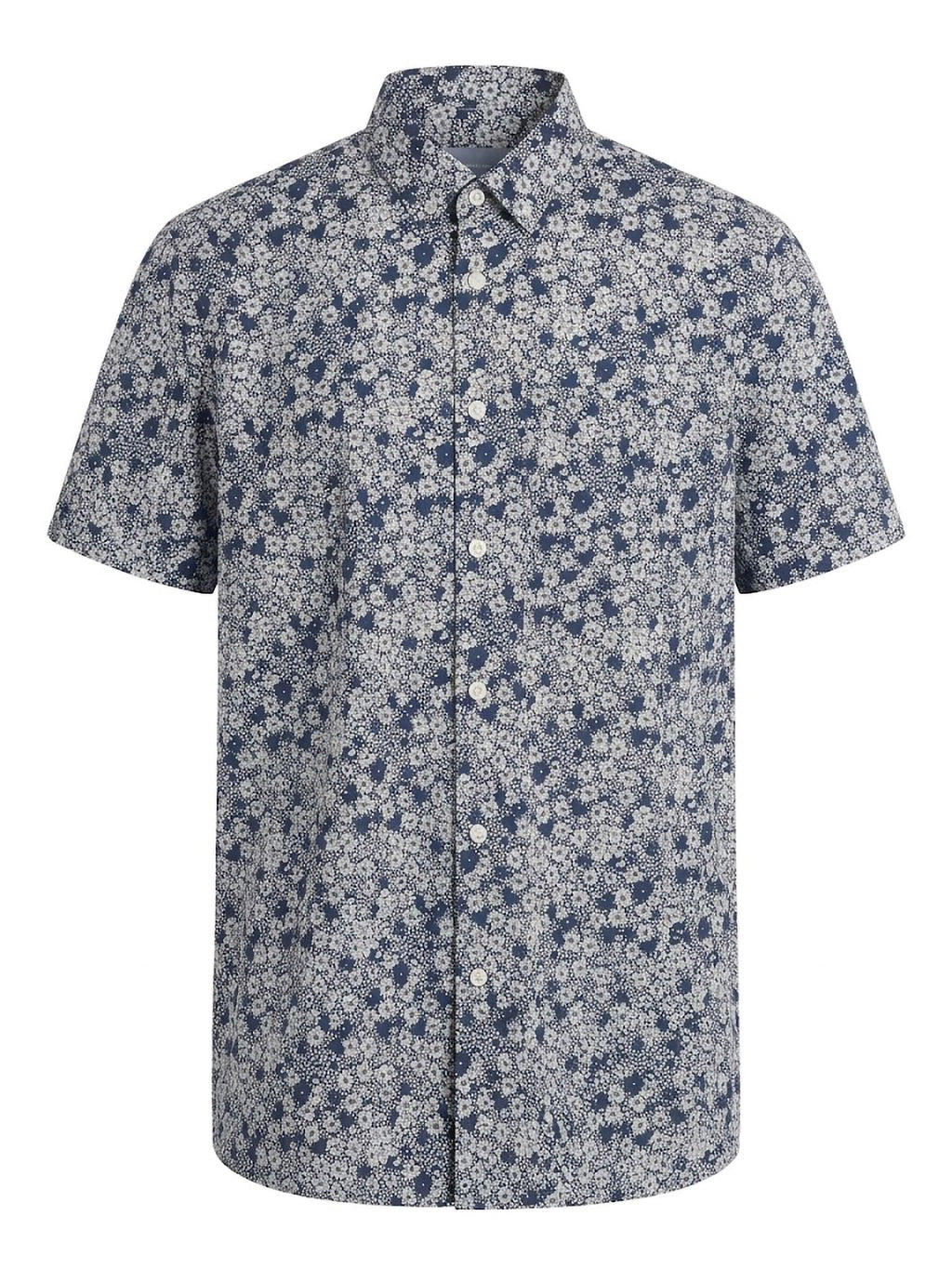 Camisa Navy Floral Field EL Trau