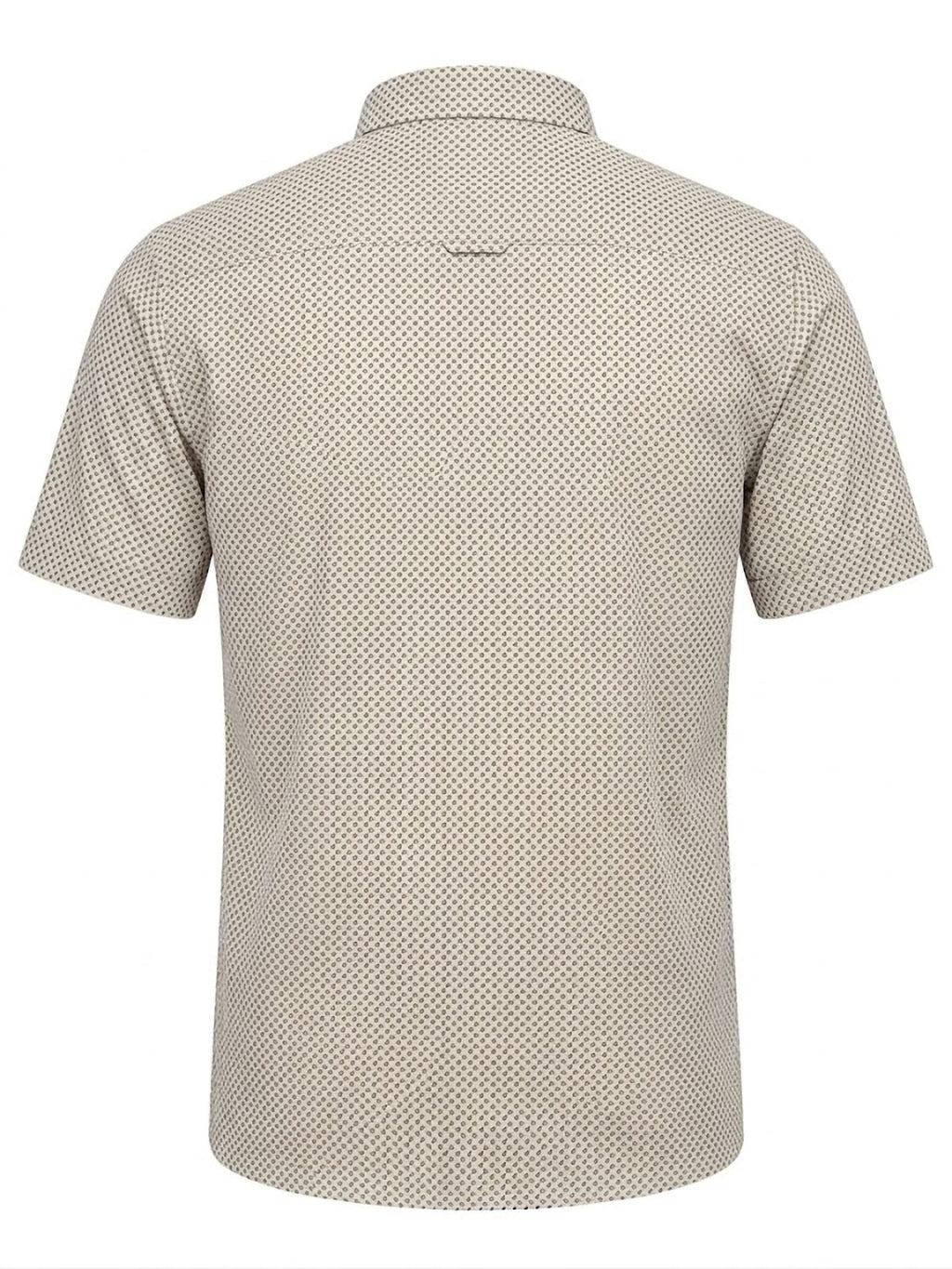 Camisa Levoratto Beige Dash Print