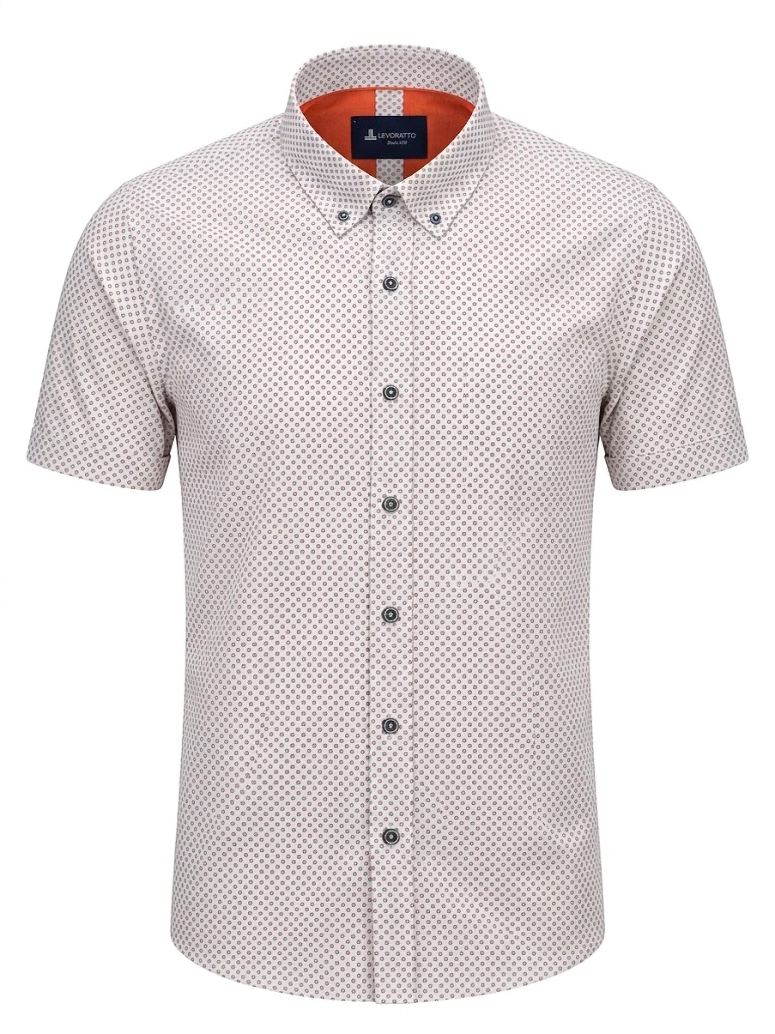 Camisa Levoratto Floral Dot
